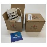 2x Dunder Mifflin Coffee Mugs