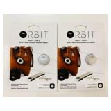 2 New Orbit Stick It Find It Locator Chips Silver