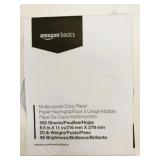 New Ream of 500 Sheets 8.5" x 11" Copy Paper