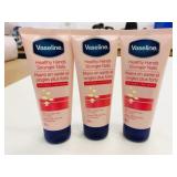 3x 100ml Vaseline Healthy Hands Stronger Nails