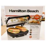 New Hamilton Beach Panini Press & Indoor Grill