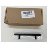 5 New Black Cabinet Handle Pulls & Hardware
