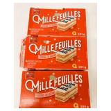 3x 291g Vachon Mille Feuilles Flaky Pastries