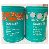 DavidsTea Blood Orange Boost & Valerian Nights