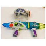 Buzz Lightyear Lazer Gun & Helmet