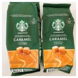 2x 311g Starbucks Caramel Ground Coffee