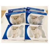 6 New XL White Cat Doors
