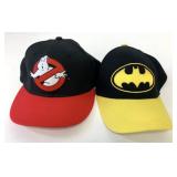 Ghostbusters & Batman Hats