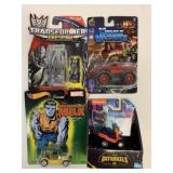 4 New Assorted Toys