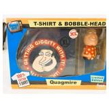Sealed Family Guy Quagmire T-Shirt & Figure