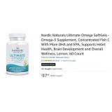 Nordic Naturals Ultimate Omega Softgels Supplement