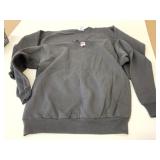 2 New Size XL Adult Black Crew Neck Sweatshirts