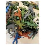 Large Storage Bag of Mini Plastic Soldiers