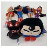Superhero Doll & Plush Lot