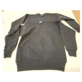 2 New Size S Adult Black Crew Neck Sweatshirts