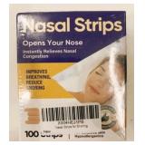 100 Pack Nasal Strips Open Airways Sensitive Skin