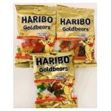 3x 227g Bags Haribo Goldbears Gummi Candy