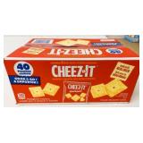 40x 28g Grab & Go Cheez It Baked Cracker Snacks