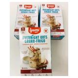 3x 5/Box Yumi Overnight Oats Apple Cinnamon