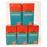 5x 25/Pack English Breakfast Teas