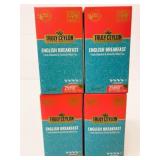 4x 25/Pack English Breakfast Teas