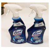 2x 650ml Lysol Bathroom Power Cleaners