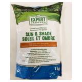 1Kg Bag Expert Gardener Sun & Shade Grass Seed Mix
