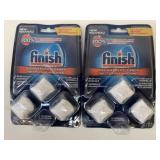2x New Finish Dishwasher Cleaner 6 Week Supply