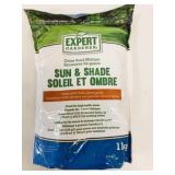 1Kg Bag Expert Gardener Sun & Shade Grass Seed Mix
