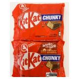 8x 49g Full Size Kit Kat Chunky Candy Bars