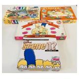 4 Various The Simpsons Board Games