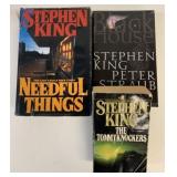 3 Stephen King Books