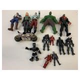 Lot of Super Hero Figures