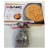 KGame Cookie Cutter & Marbles Set