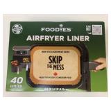 New 40 Pack Airfryer Non-Stick Parchment Liners