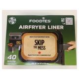 New 40 Pack Airfryer Non-Stick Parchment Liners