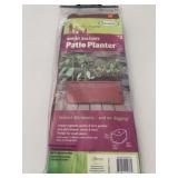 2-Pk Haxnicks Short Balcony Patio Planters