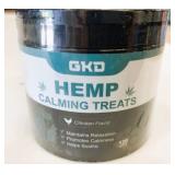 120 GKD Hemp Calming Treats for Dogs & Cats