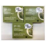 3x GoBio! Organic Pesto Genovese Cubes 54g/ea