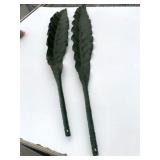 2x 49' Long Metal Leafs