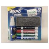 New EXPO 6 Pc White Board Set