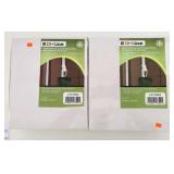 2 New 3' x 5' Rain Barrel Gutter Adapters