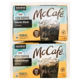 2x 10/Box McCafe Iced Classic Black Coffee K-Cup