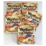 5x 70g Werther's Original Caramel Candy No Sugar