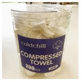 200 Coldchill Compressed Towels