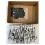 New 105 Pack 1ml Syringe w/Caps for Pets