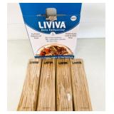 4x 225g Liviva Keto Fettuccine Pea Protein