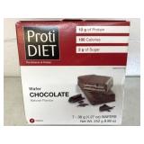 7x 36g Proti Diet Wafer Chocolate Bars