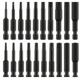 New 20 Pc Hex Head All Wrench Bit Set Metric & SAE