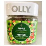 50 Olly Fibre Gummy Rings Strawberry/Watermelon